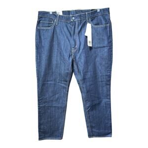 Levis 541 Jeans Men 42 X 32 Blue Athletic Taper Cotton Blend Stretch Dark Wash